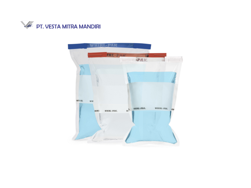 Whirl-Pak® Write On Sterilized Bags with Colored Tape